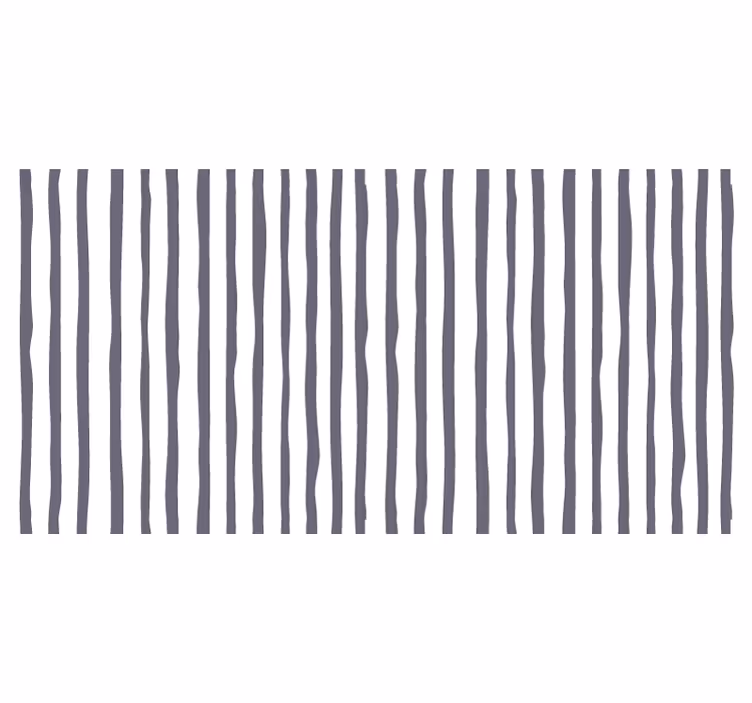 White roller blind with nordic light grey stripe - TenStickers
