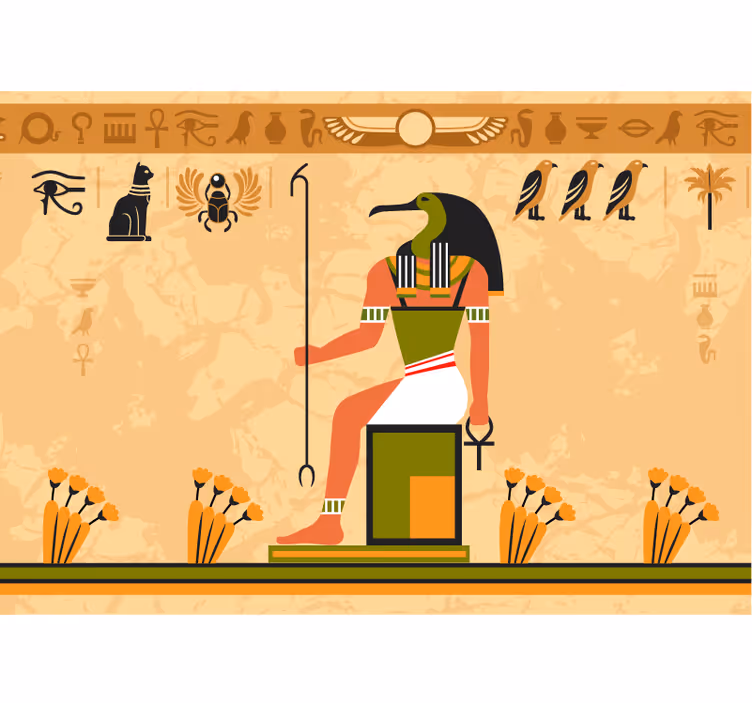 Roller blind beige khonsu - TenStickers