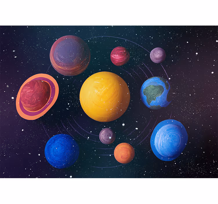 Bedroom blind exoplanet potential - TenStickers
