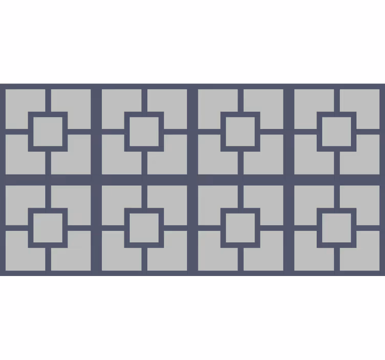 Blind grey hollywood regency original squares - TenStickers