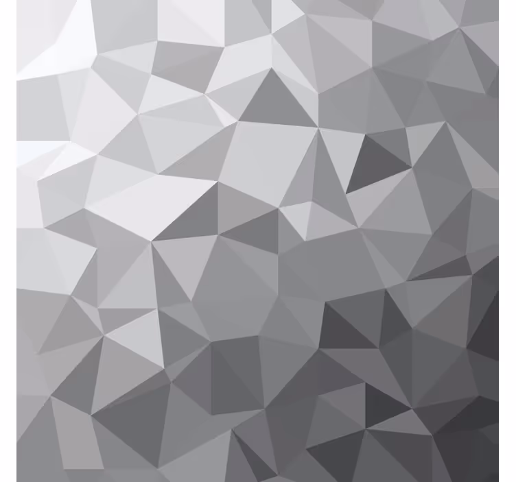 Blind grey abstract art in various shades of grey - TenStickers