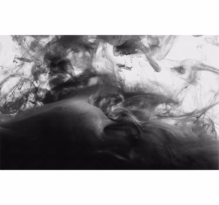Blind grey dense grey cloud of haze - TenStickers