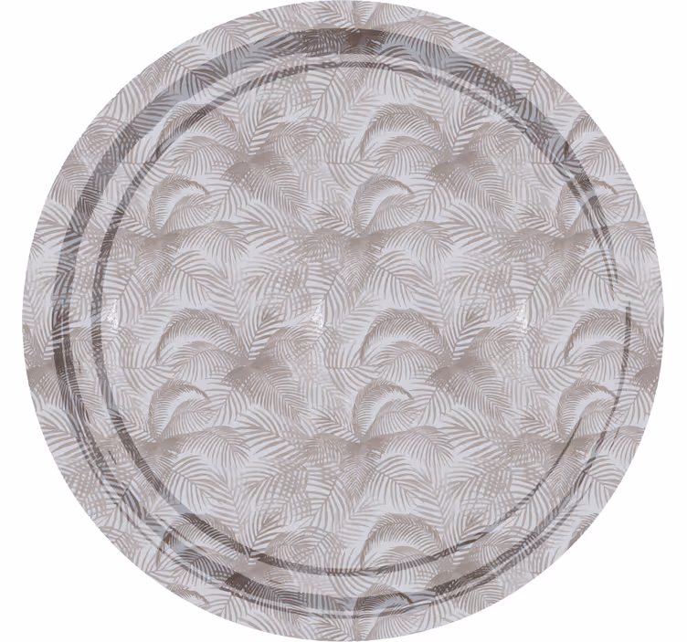 Blind grey 80's elegant botanical design - TenStickers