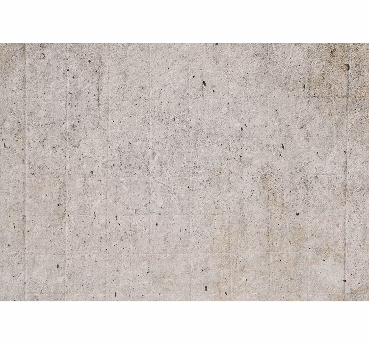 Bedroom blind in raw gray bunker stone design - TenStickers