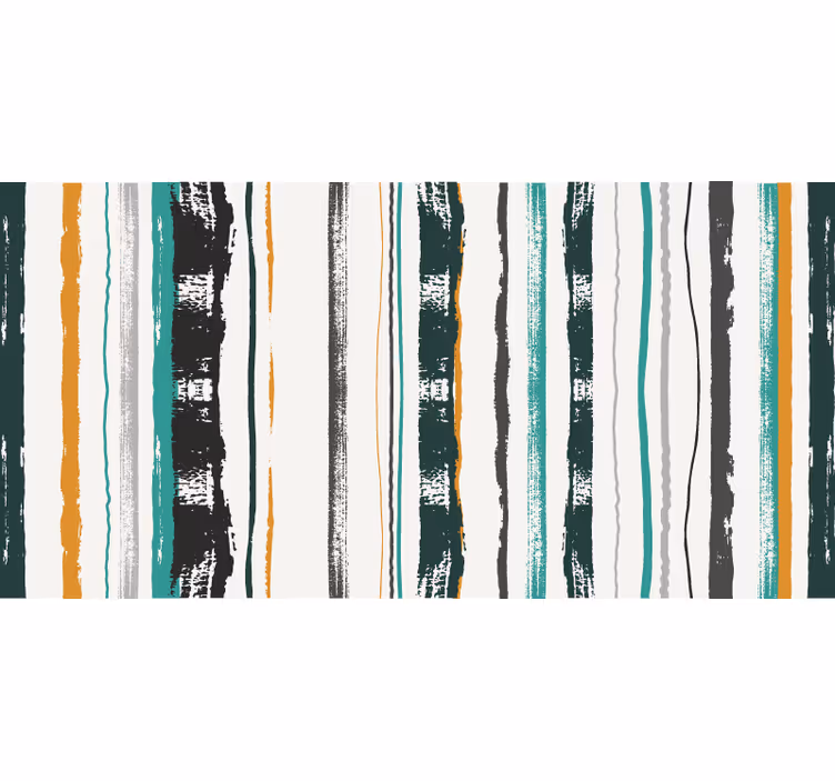 Bedroom blind in subtle painted stripes - TenStickers