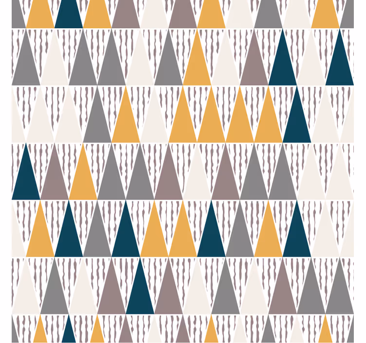 Bedroom blind in striped nordic design - TenStickers