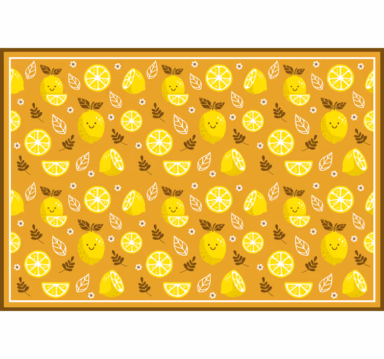 Bedroom blind with alf smiling lemons frame - TenStickers