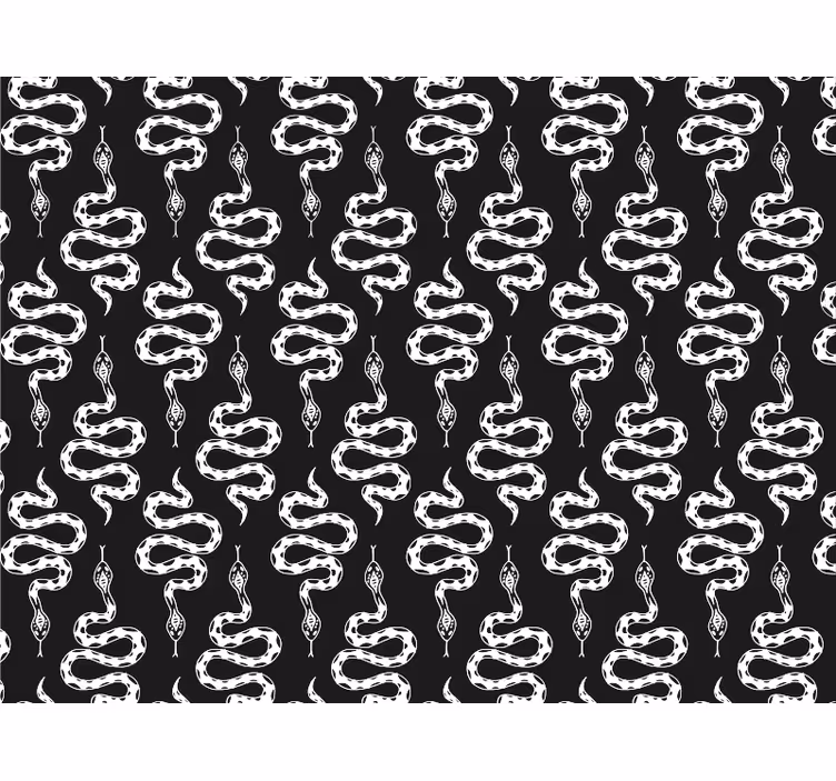 Snakes pattern bedroom blind - TenStickers