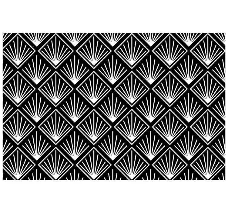 Black and white bedroom blind - TenStickers