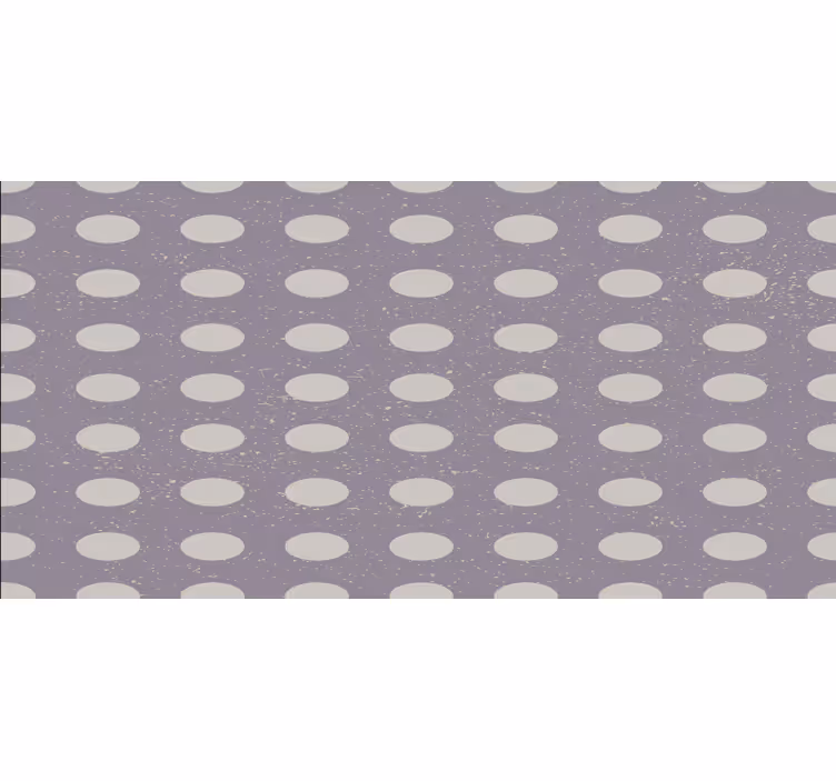Bedroom blind in geometric gray and purple circles - TenStickers