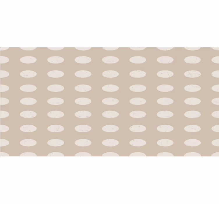Bedroom blind with geometric white circle design - TenStickers