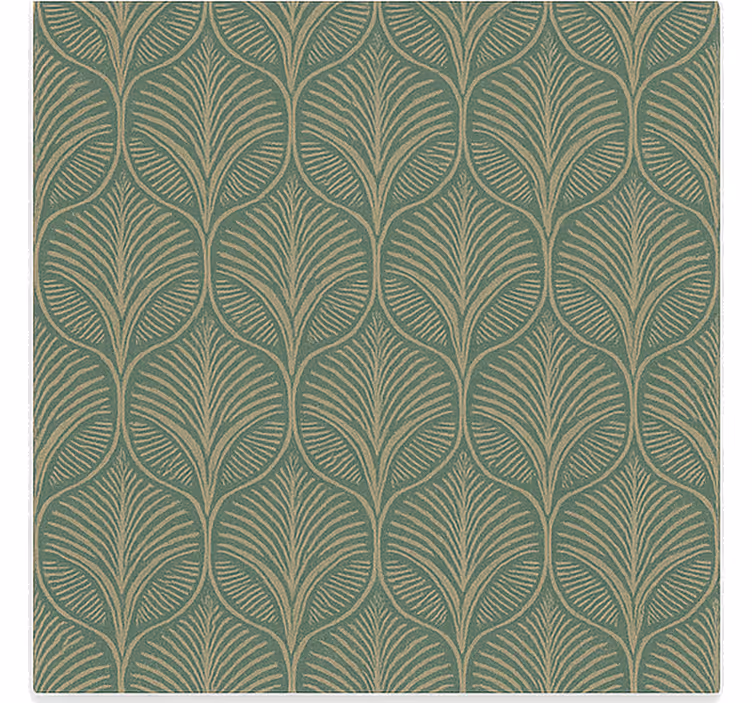 Living room blind linear grove - TenStickers