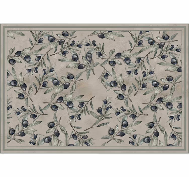 Living room blind in elegant dark style - TenStickers