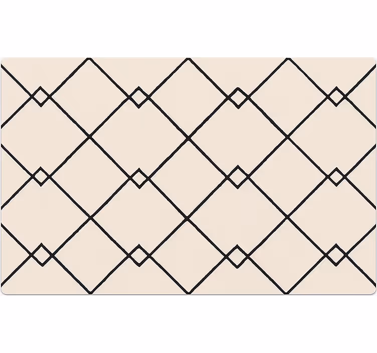 Living room blind with floral pattern - TenStickers