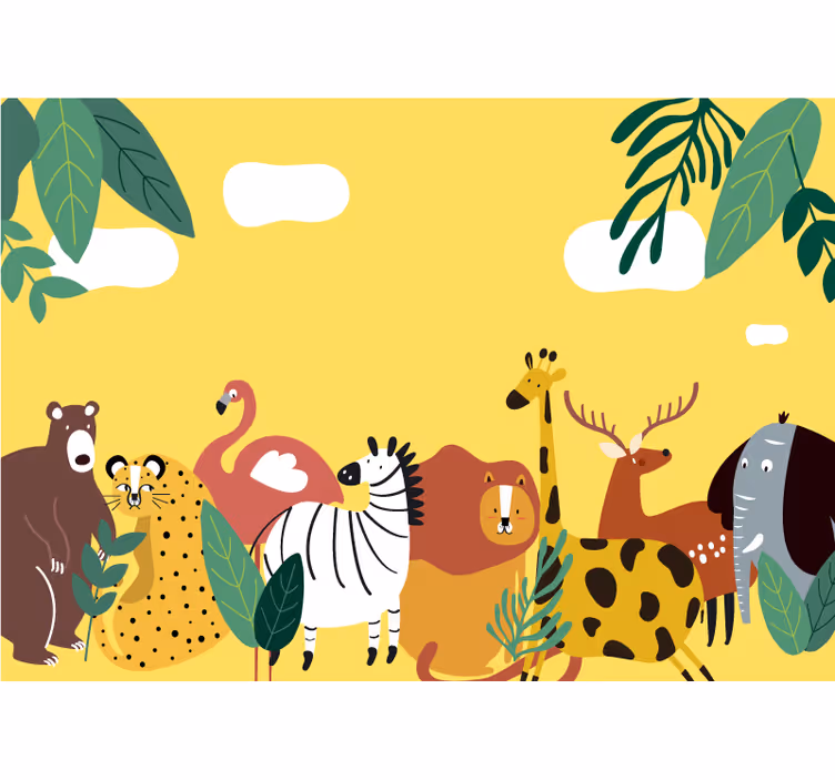 Blind kids discover different wild animal species - TenStickers