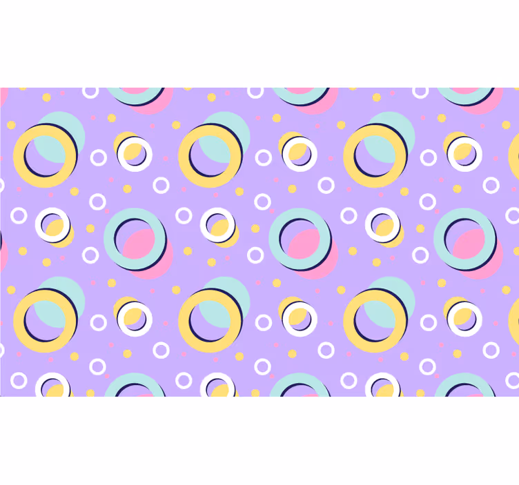 Blind kids colorful circles - TenStickers