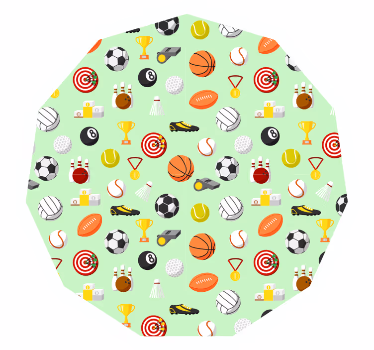 Blind kids physical activity - TenStickers