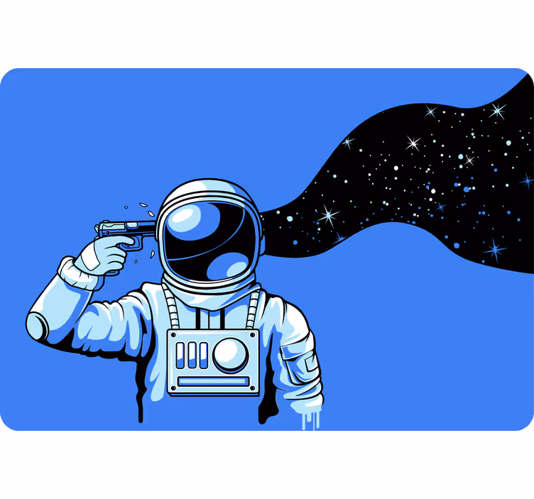 Blind kids astronaut pressure toy - TenStickers