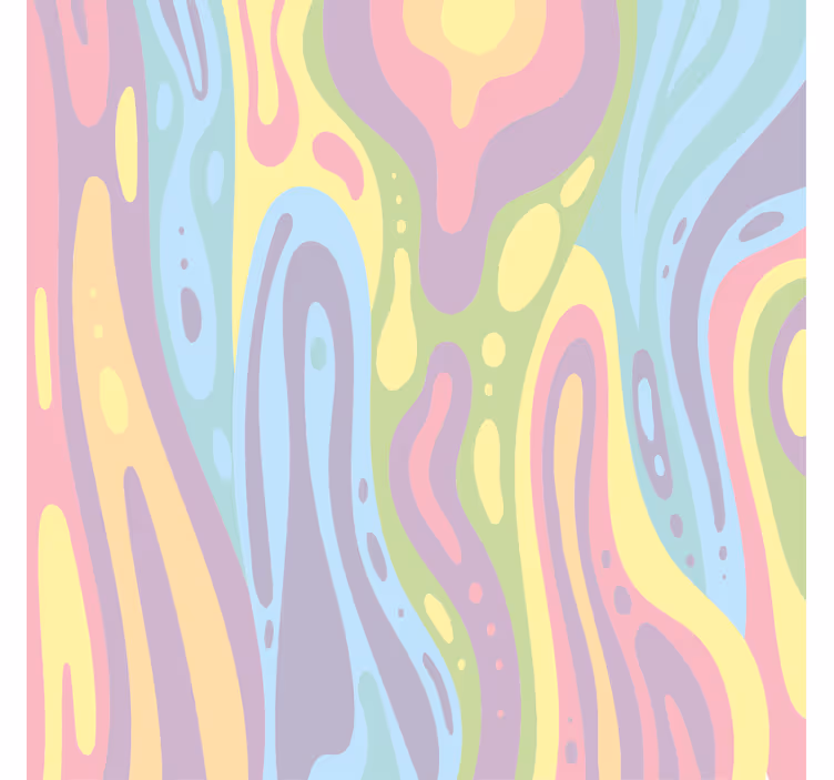 Blind kids colorful lava lamp effect - TenStickers
