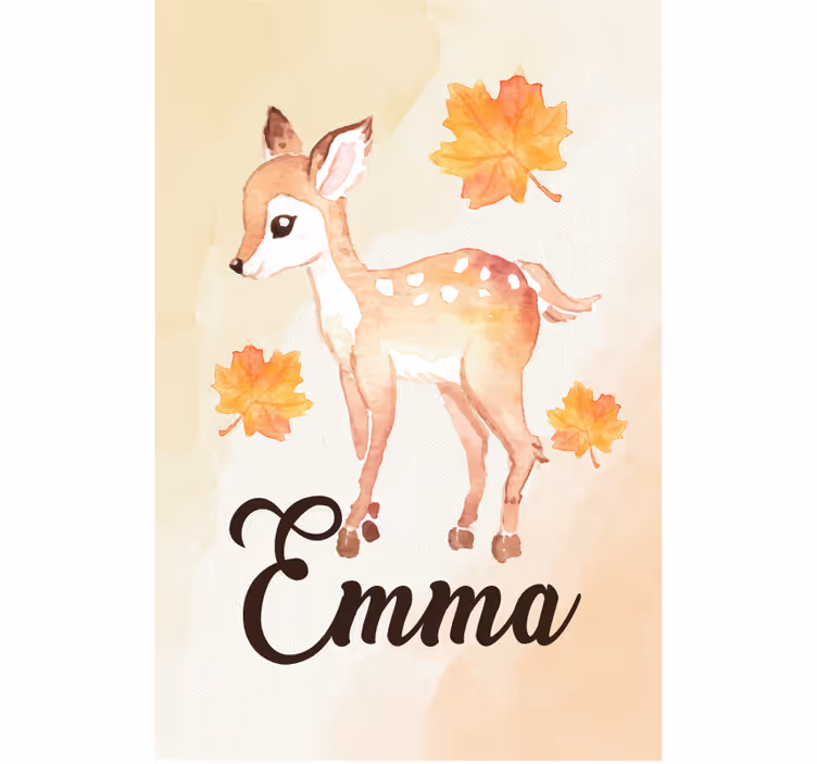 Blind kids fawn companion - TenStickers