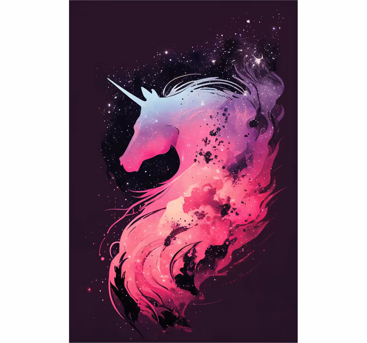 Blind kids galaxy unicorn - TenStickers