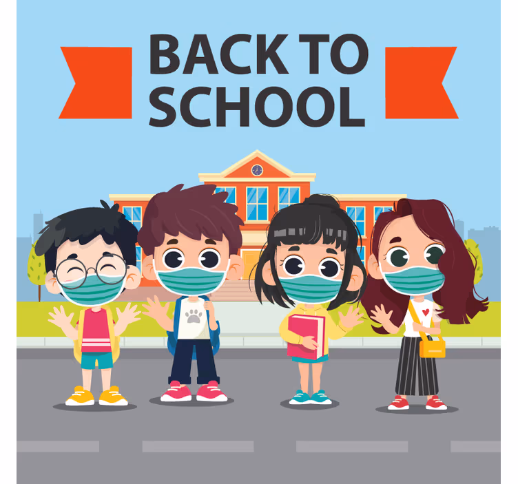 Blind kids engaging school design with children - TenStickers