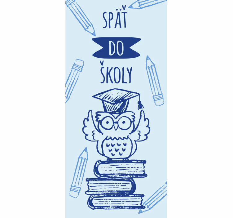 Blind kids back to school with owl - TenStickers