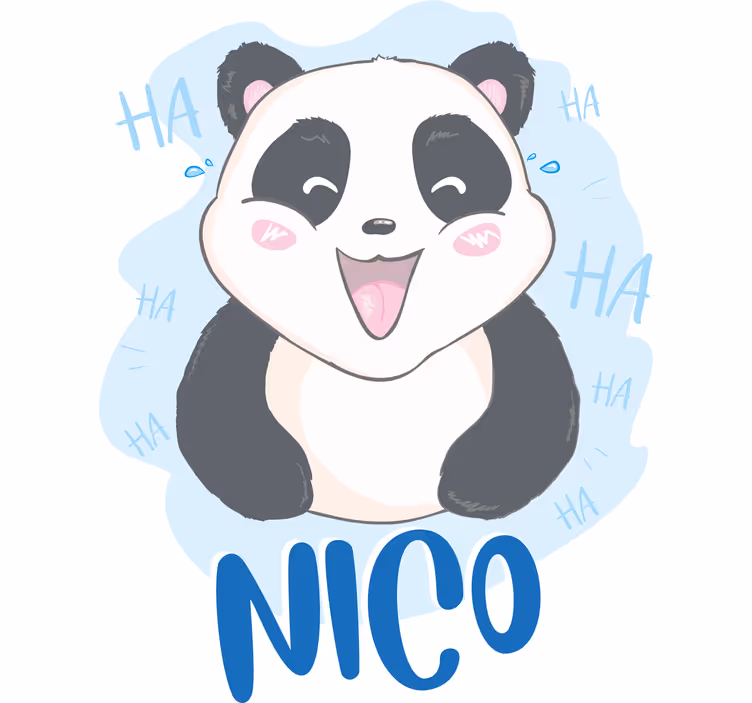 Blind kids amazed by baby panda's name - TenStickers