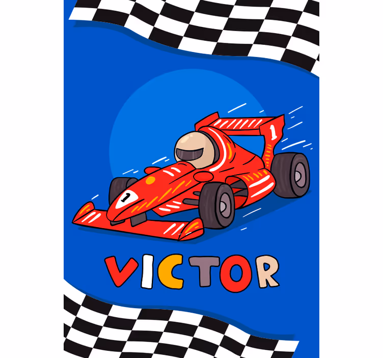 Blind kids formula 1 experience for kids - TenStickers