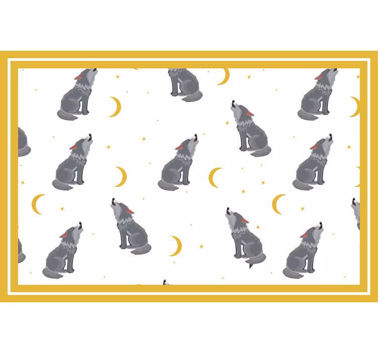 Blind kids howling at the moon - TenStickers