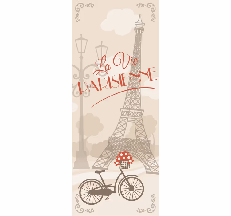 Blinds in a kitchen parisian living - TenStickers