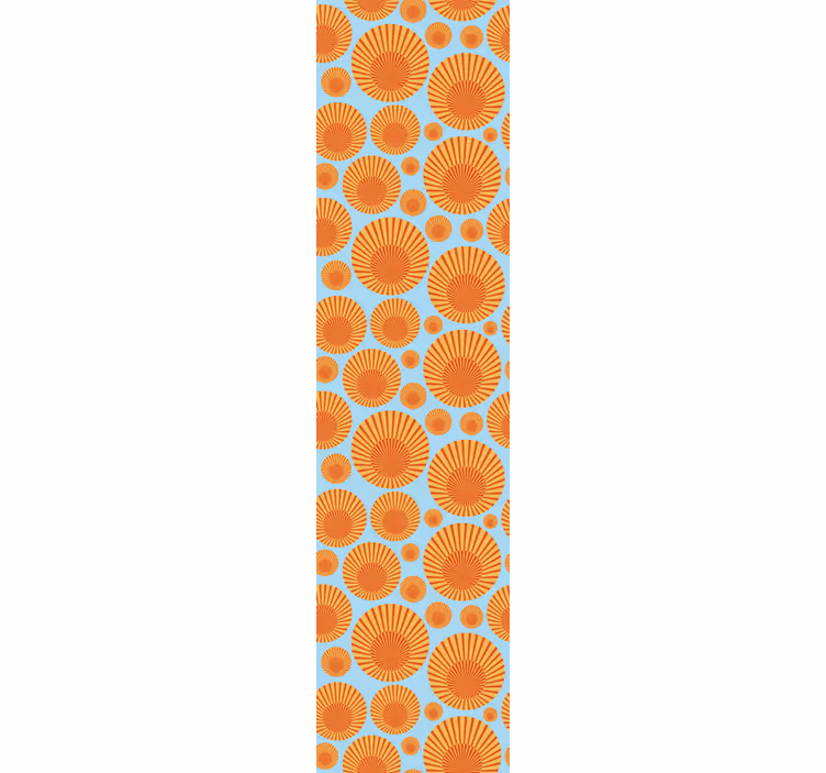 Blinds in a kitchen 70's sunshine refrigerator - TenStickers