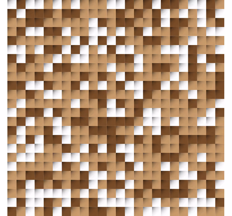 Blinds in a kitchen geometric splashback vinyl - TenStickers