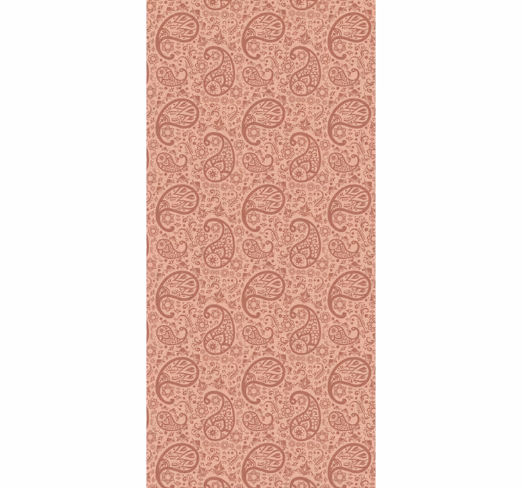 Blinds in a kitchen with paisley pattern design - TenStickers