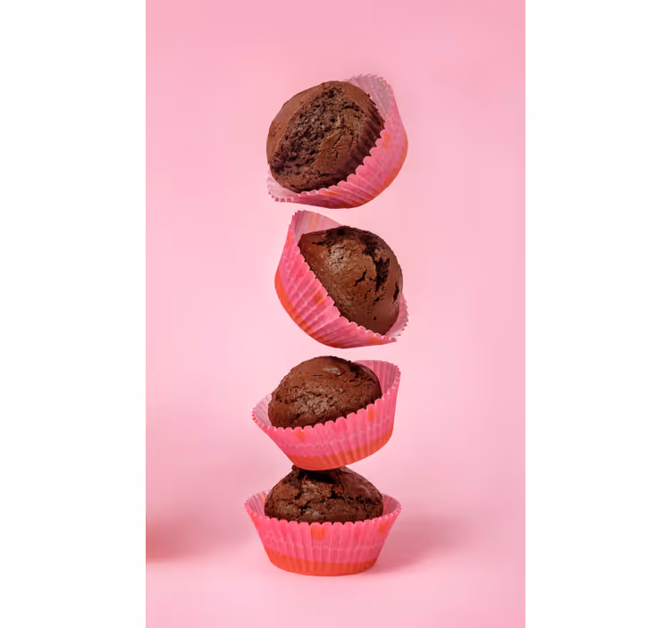 Blinds in a kitchen chocolate cupcake - TenStickers