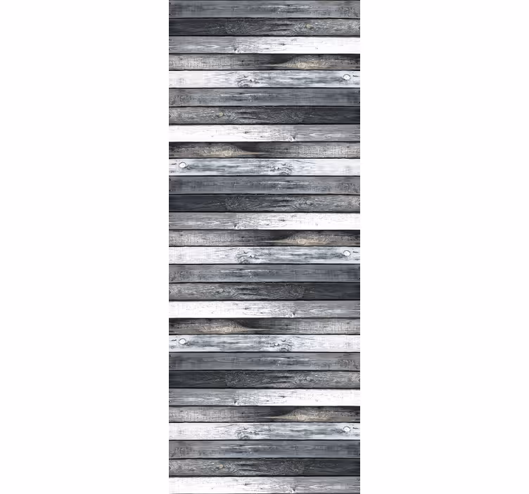Blinds in a kitchen with wood texture - TenStickers