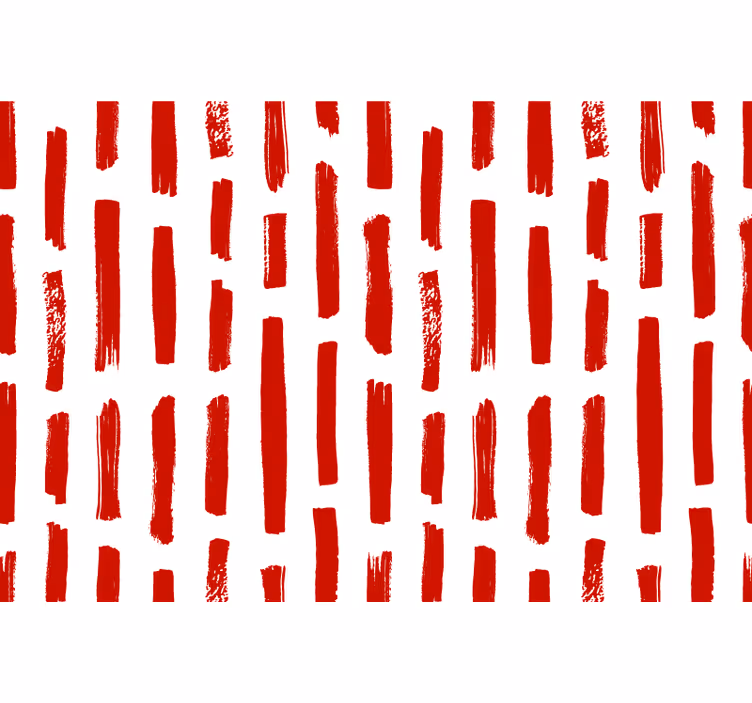 Blind red red and white stripe - TenStickers