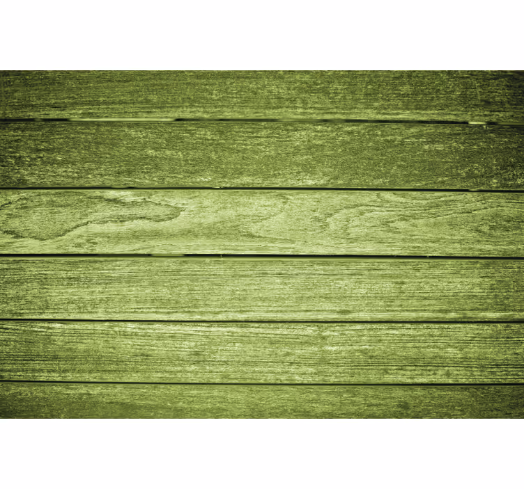 Green roller blind green wood texture placemat - TenStickers