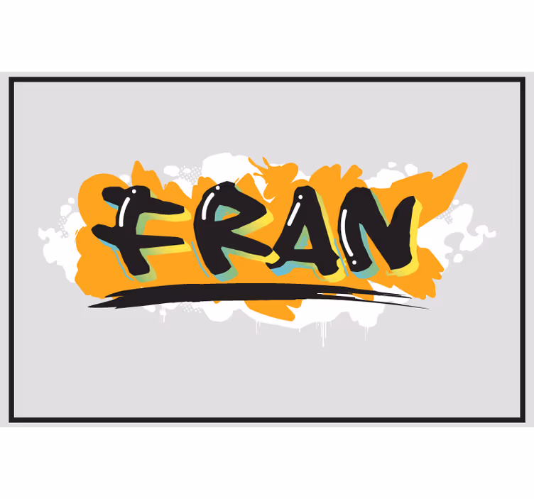 Blind grey urban style colorful graffiti - TenStickers
