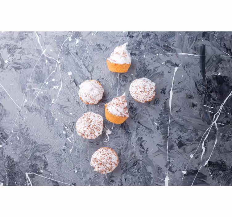 Blind grey creamy cupcakes - TenStickers
