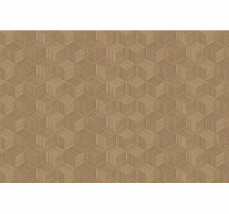 Roller blind beige bamboo shades - TenStickers