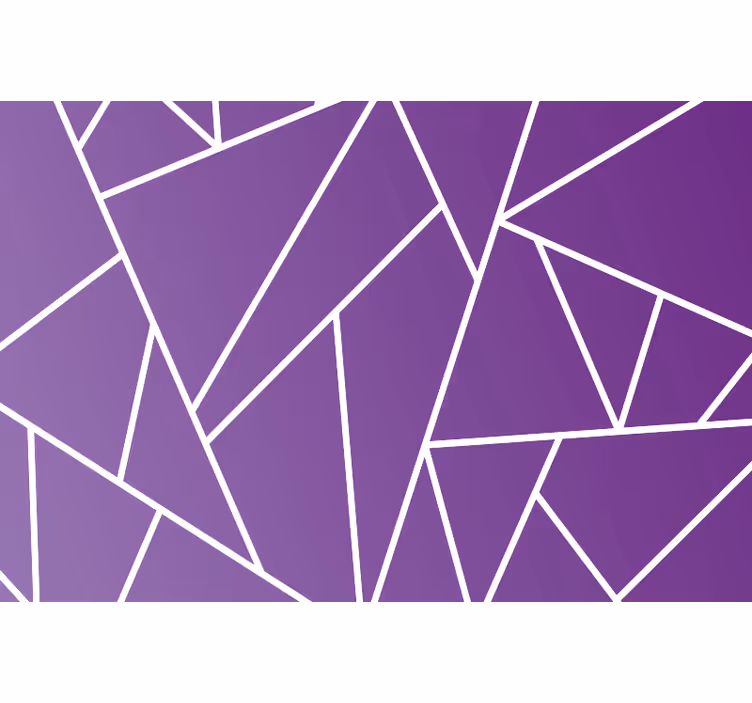 Roller blind purple with elegant square design - TenStickers