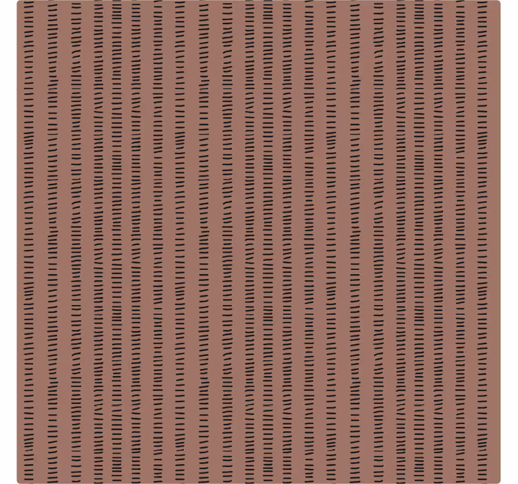 Blind outdoor with dash line design - TenStickers