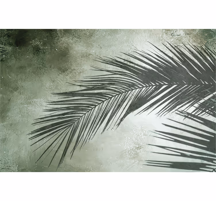 Blind outdoor long thin leaf pattern - TenStickers