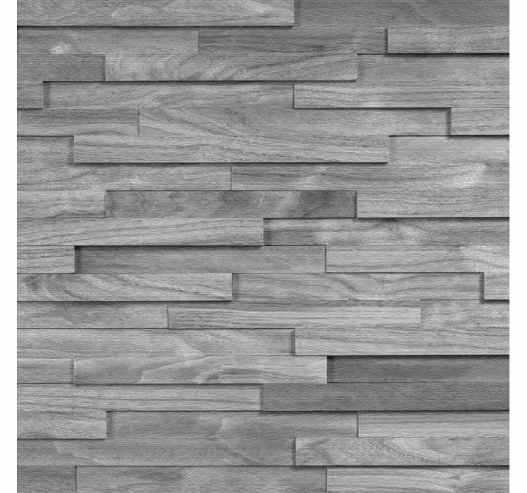 Blind office with big wooden planks texture - TenStickers
