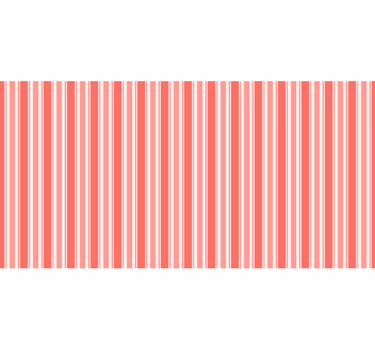 Pink barcode bedroom blind - TenStickers
