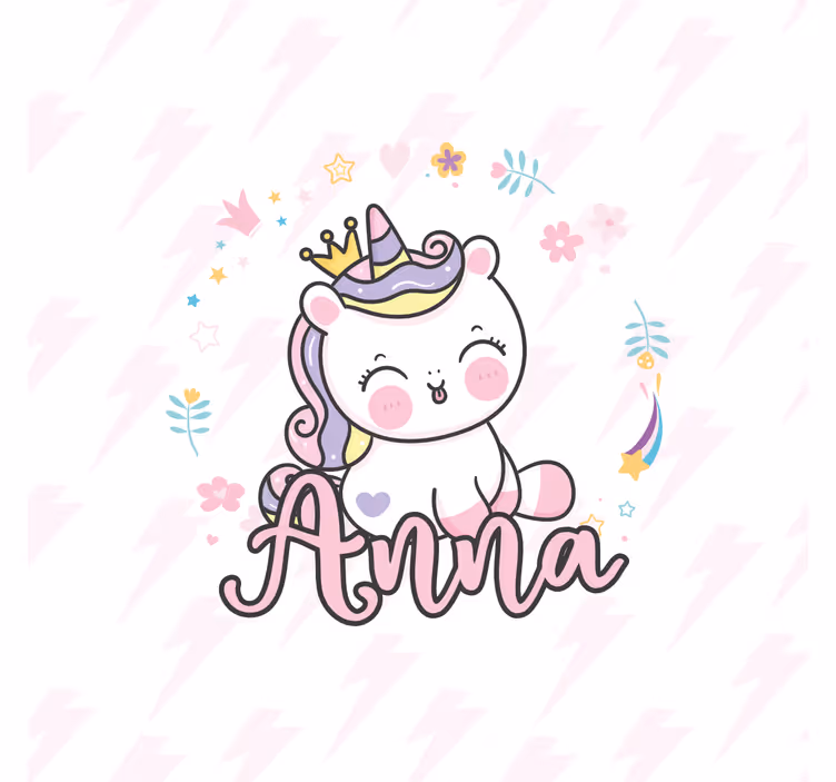 Blind kids pretty baby unicorn - TenStickers