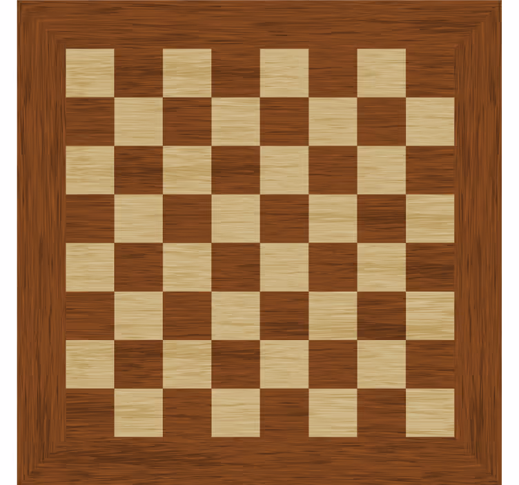 Teenage blind vinyl checkers board - TenStickers