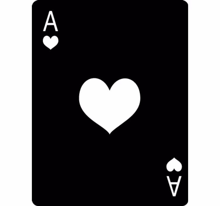 Teenage blind chalkboard vinyl hearts - TenStickers