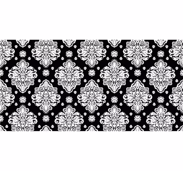 Teenage blind with skull and crossbones patterns - TenStickers